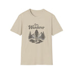 Lone Wanderer T-Shirt | Hiking Forest Silhouette