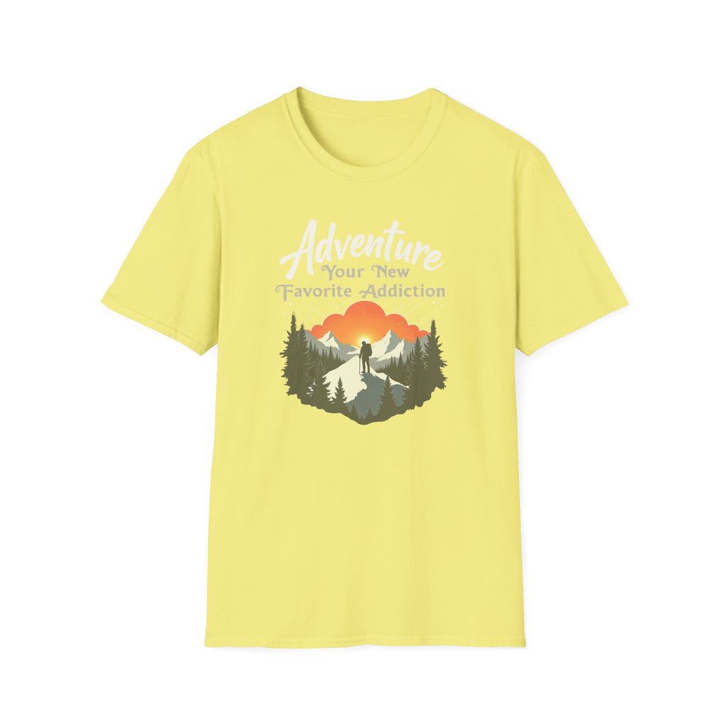 Sunset Hiker Landscape T-Shirt | Your New Favorite Addiction