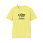 Explore Beyond the Horizon T-Shirt | Adventure Typography Tee