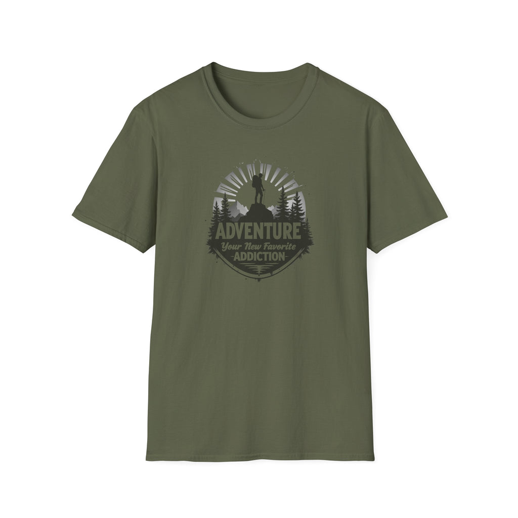 Adventure Your New Favorite Addiction T-Shirt | Hiking Outdoor Graphic