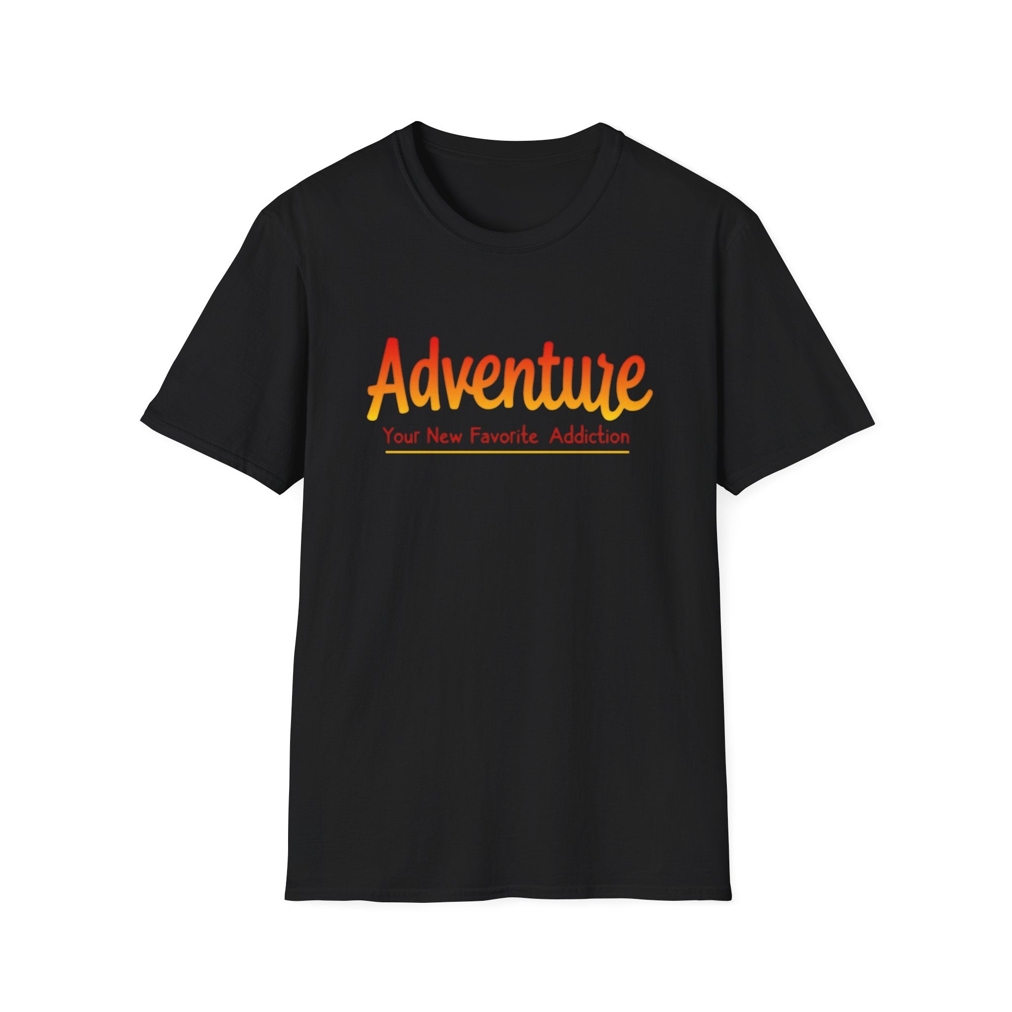 Adventure Your New Favorite Addiction T-Shirt | Retro Script Tee
