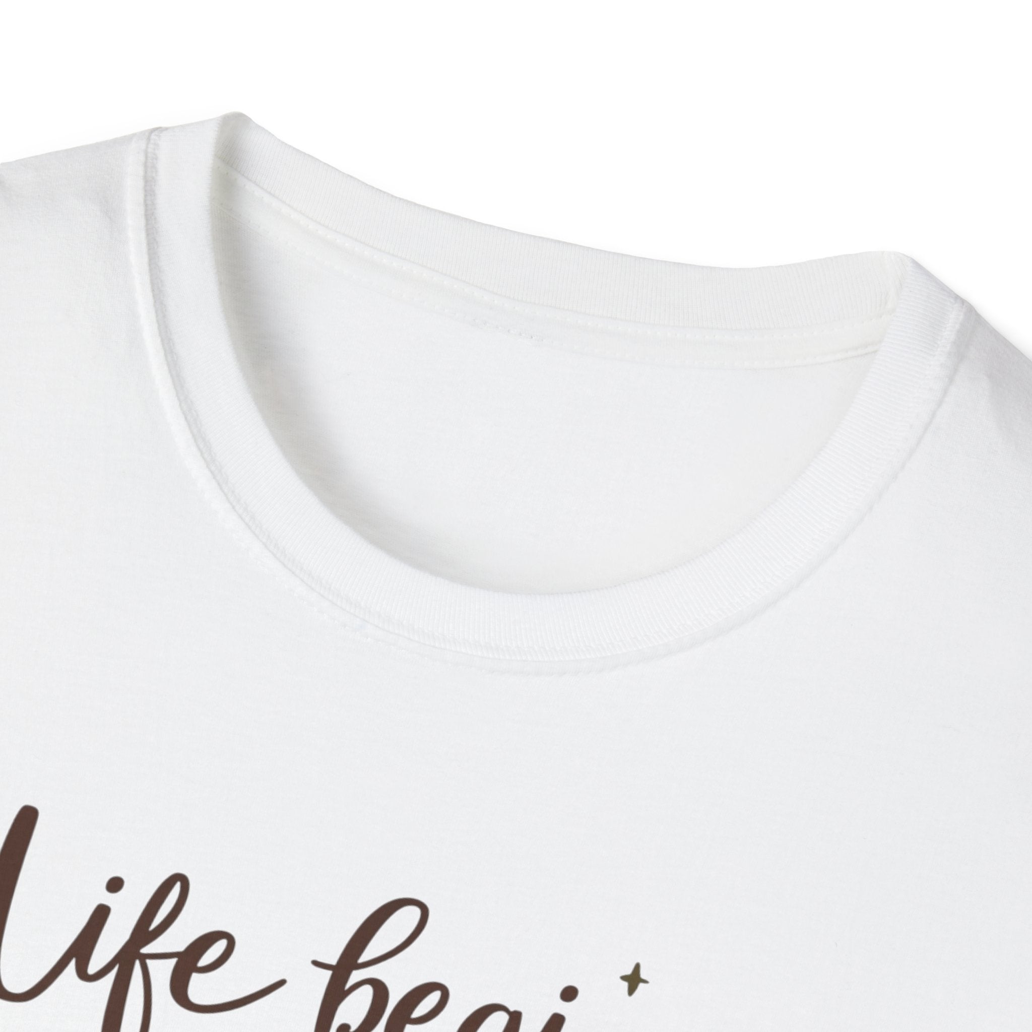 Life Begins At The End Of Your Comfort Zone T-Shirt | Gentle Motivational Quote