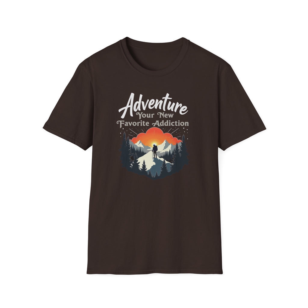 Sunset Hiker Landscape T-Shirt | Your New Favorite Addiction