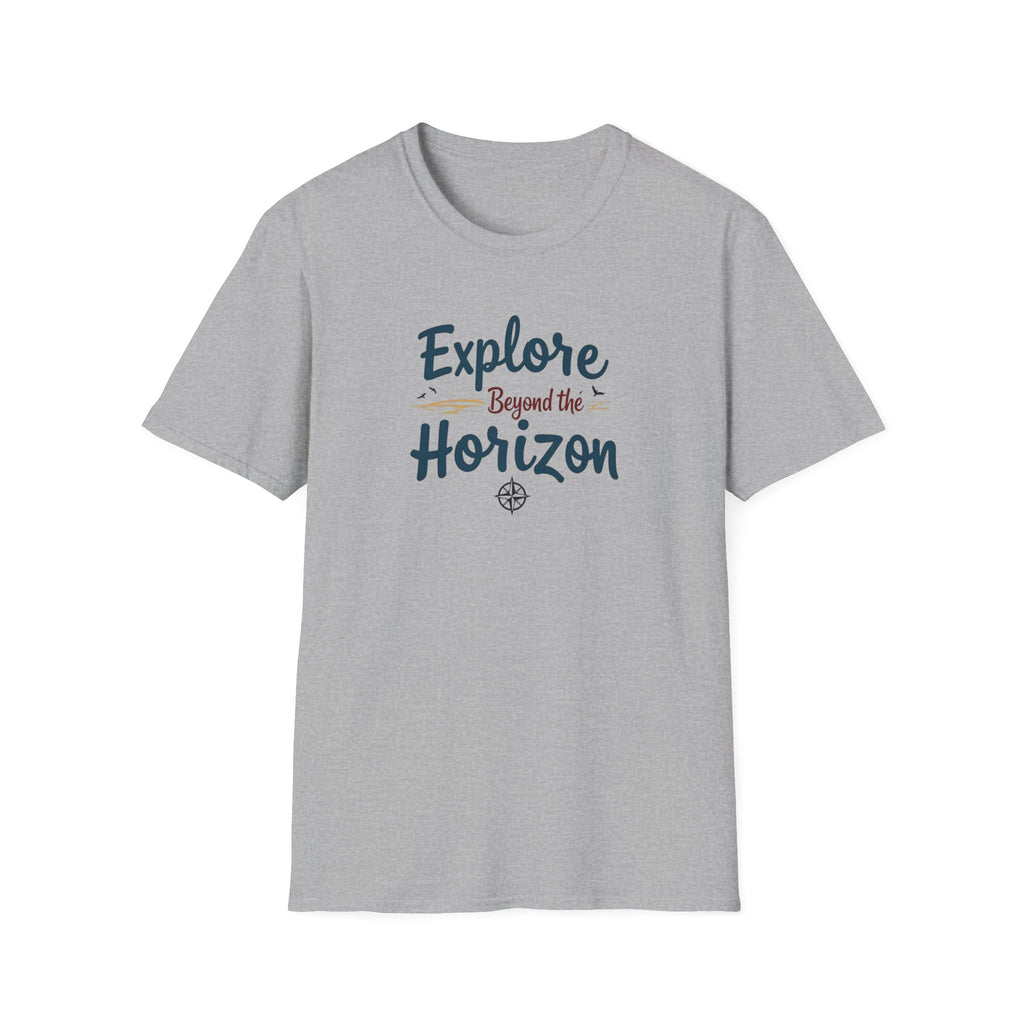 Explore Beyond the Horizon | Typography T-Shirt