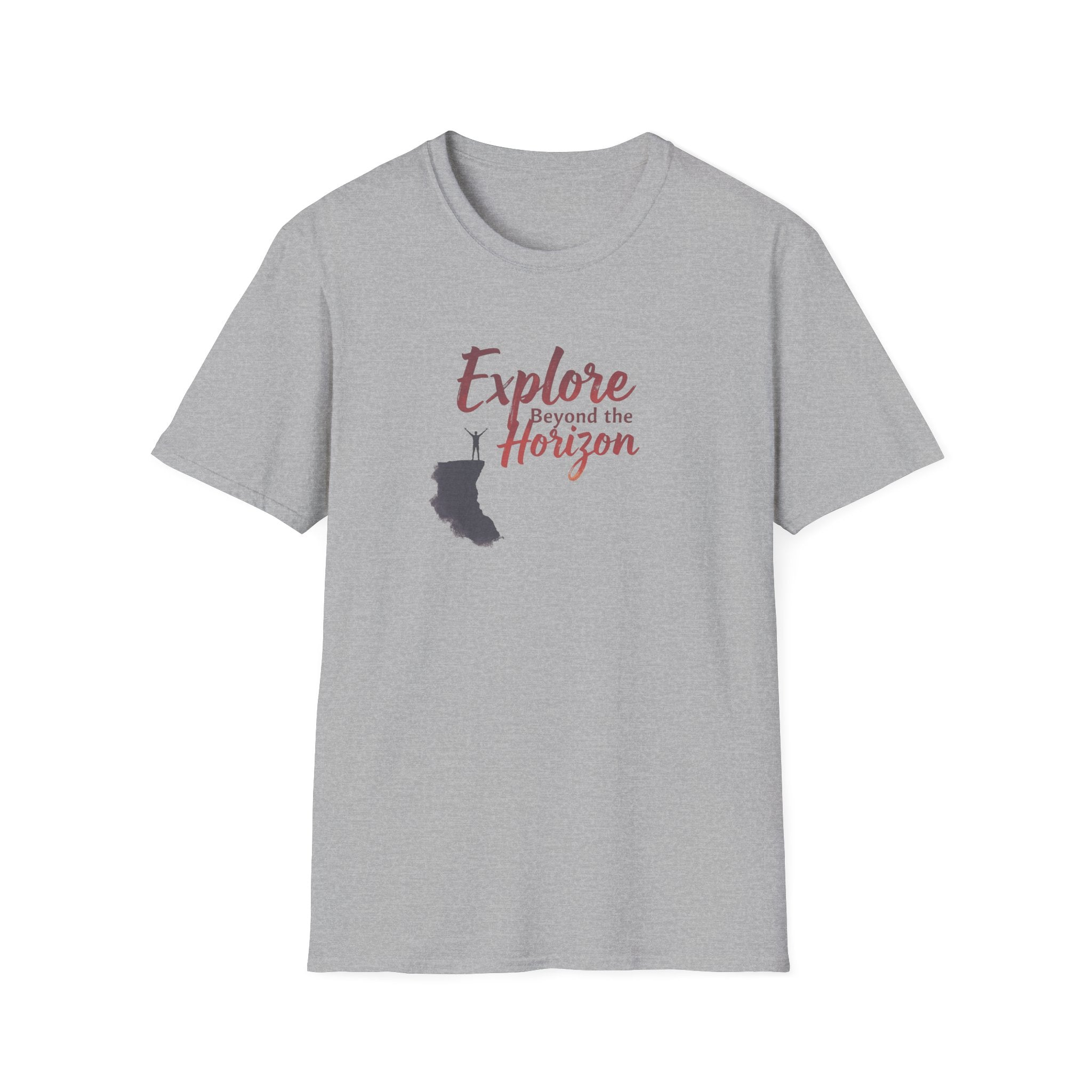 Explore Beyond the Horizon T-Shirt | Adventure Silhouette
