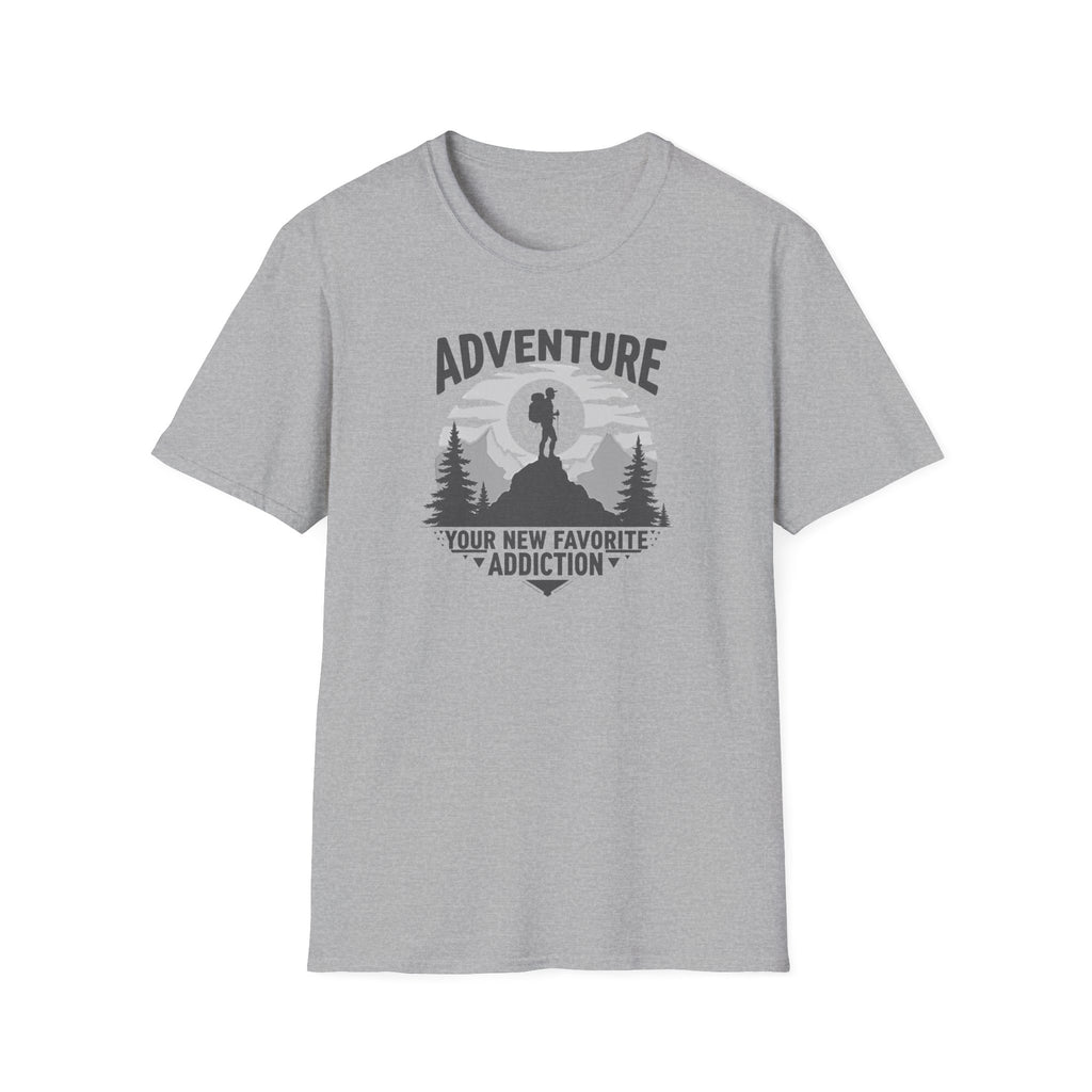 Adventure Hiker Graphic T-Shirt | Mountain Hiking Outdoor Tee
