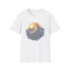 Golden Horizon T-Shirt | Scenic Mountain Graphic Tee