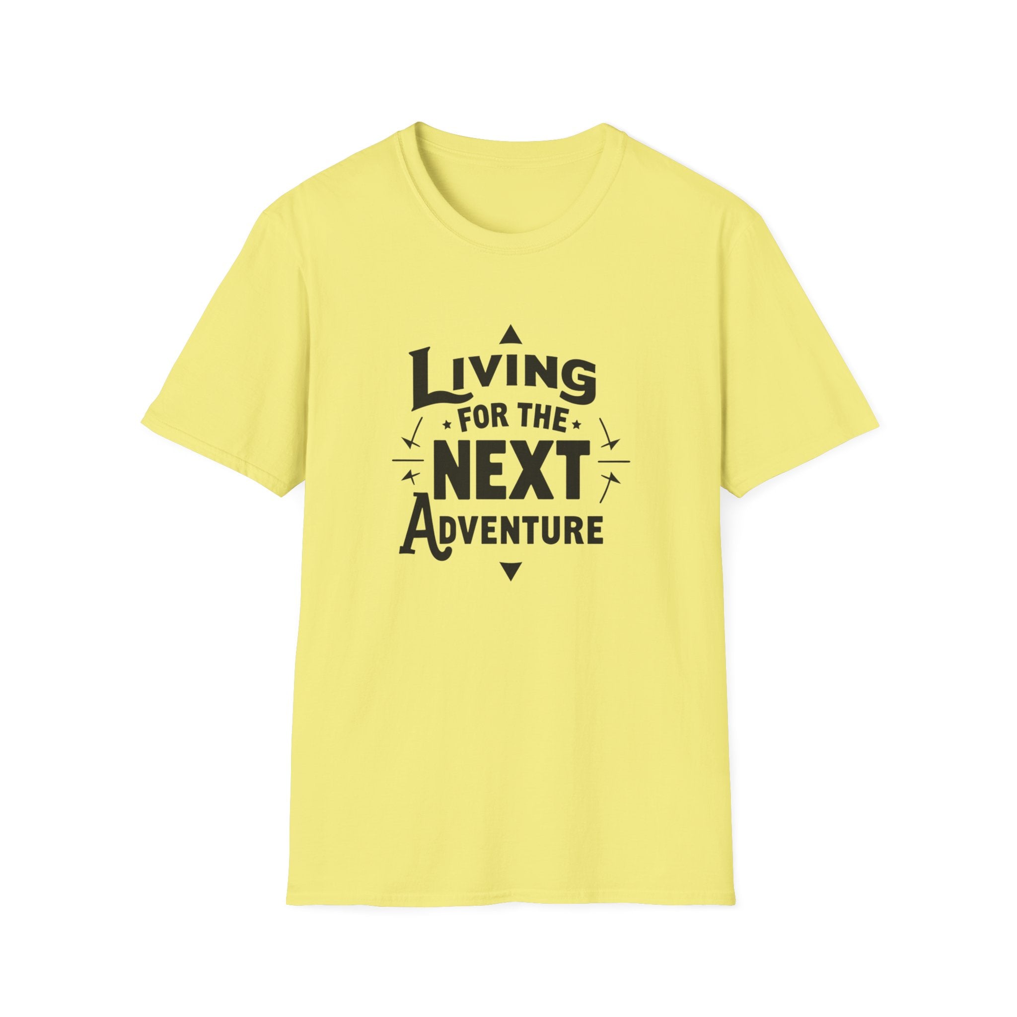 Living for the Next Adventure T-Shirt | Travel Quote Tee