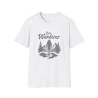 Lone Wanderer T-Shirt | Hiking Forest Silhouette