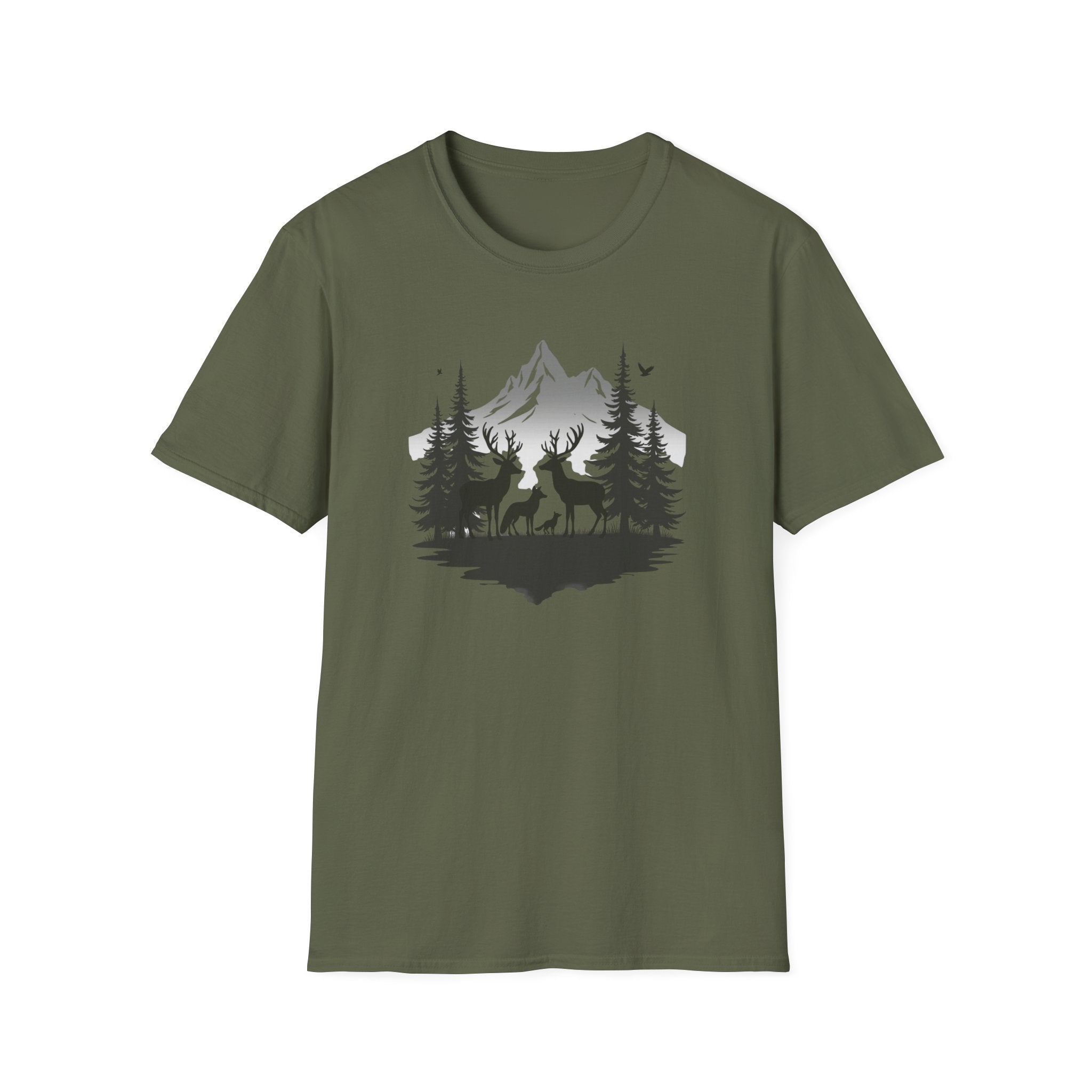 Find Yourself in the Wild | Wildlife Harmony Adventure T-Shirt
