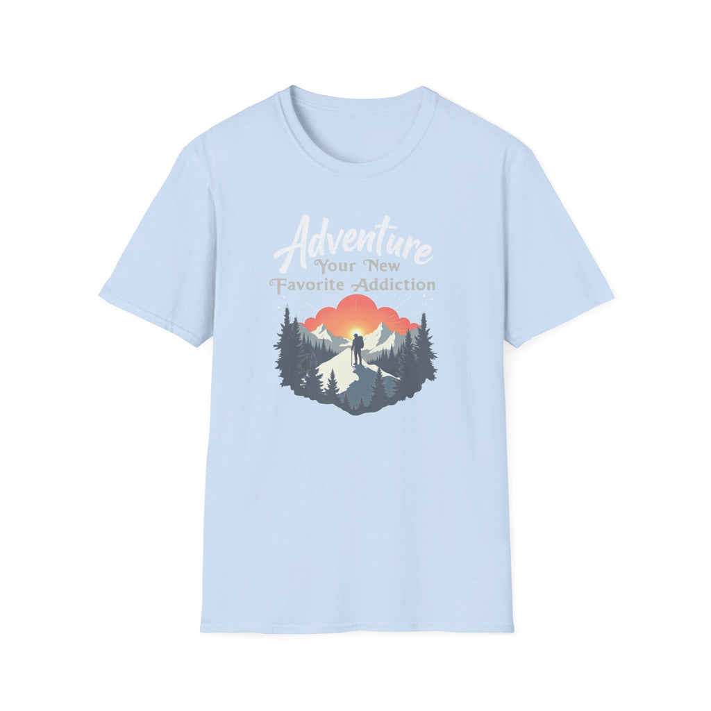 Sunset Hiker Landscape T-Shirt | Your New Favorite Addiction