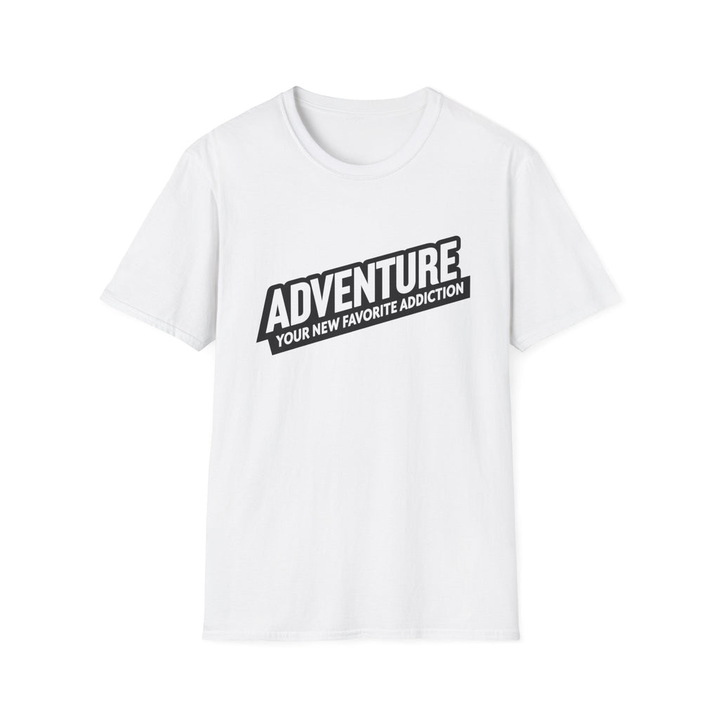 Adventure Your New Favorite Addiction T-Shirt | Retro Logo