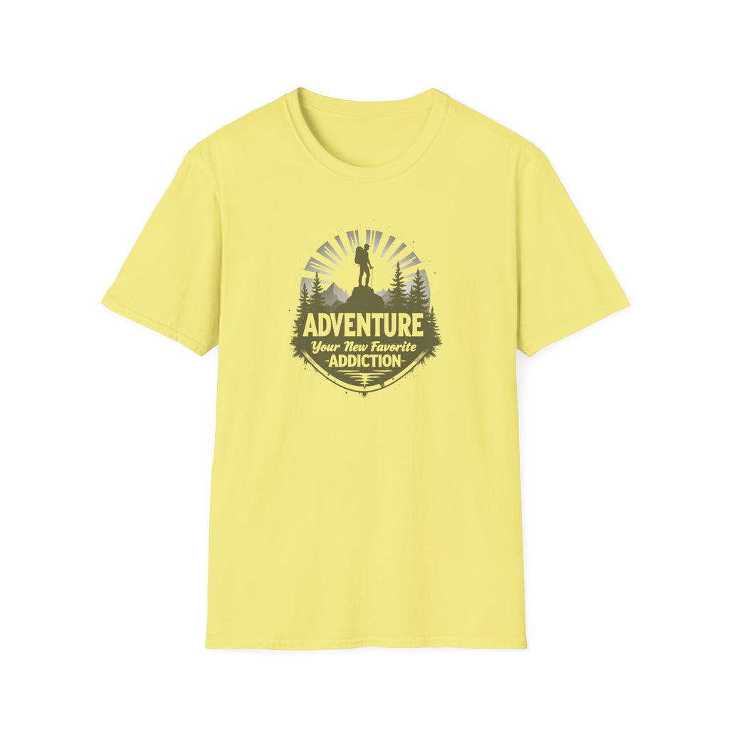 Adventure Your New Favorite Addiction T-Shirt | Hiking Outdoor Graphic