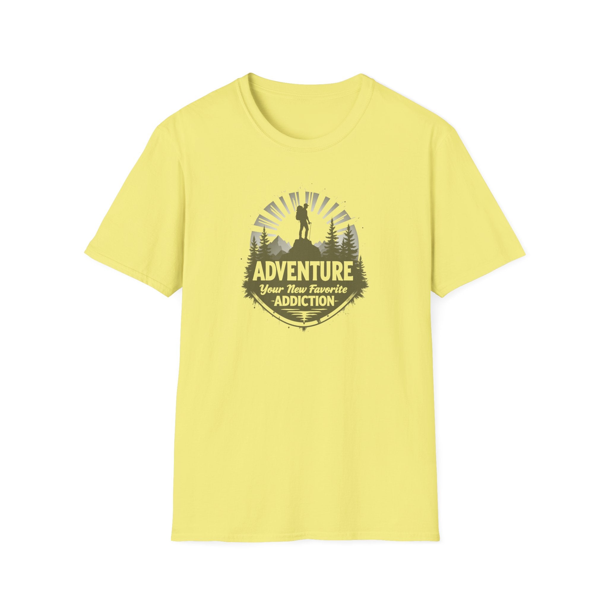 Adventure Your New Favorite Addiction T-Shirt | Hiking Outdoor Graphic