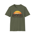Adventure Mountain Sunset T-Shirt | Adventure Graphic Tee