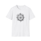 Compass Tattoo Style T-Shirt | Navigation Design