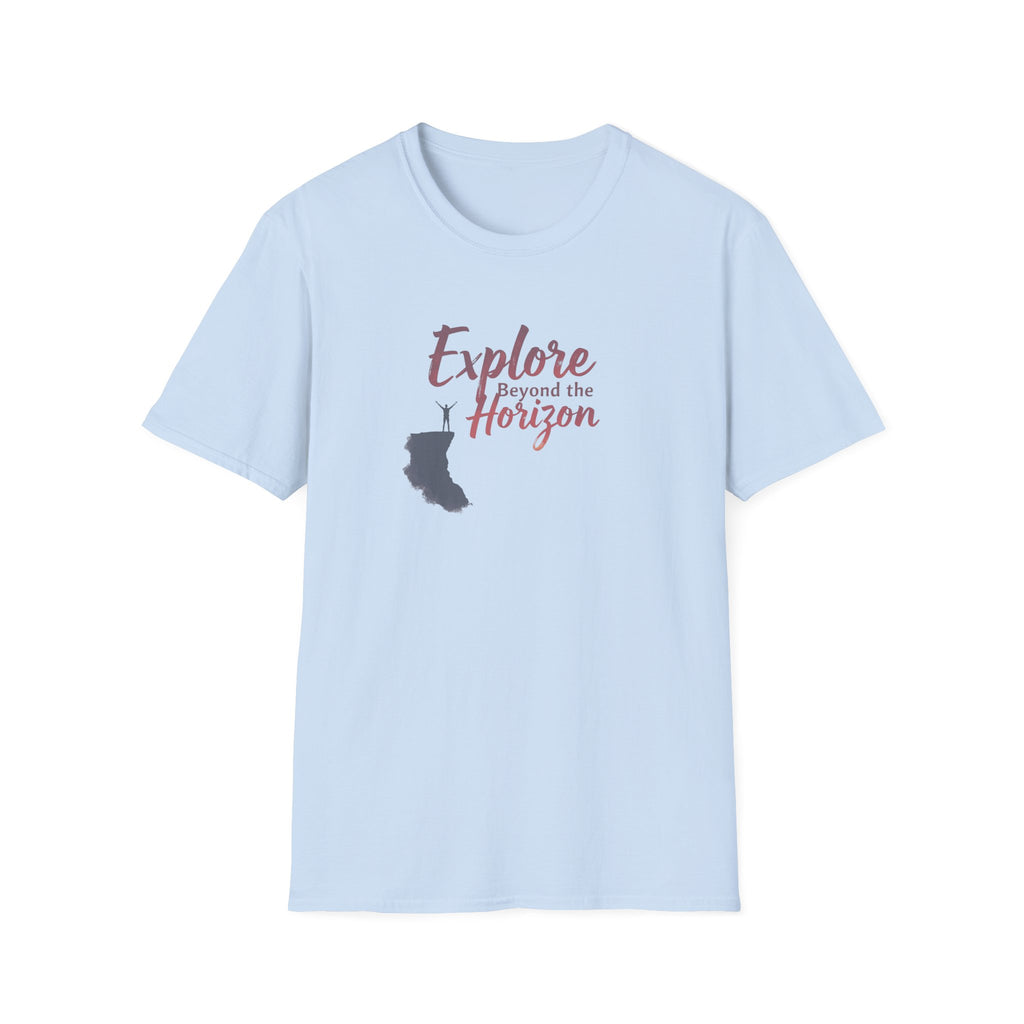 Explore Beyond the Horizon T-Shirt | Adventure Silhouette