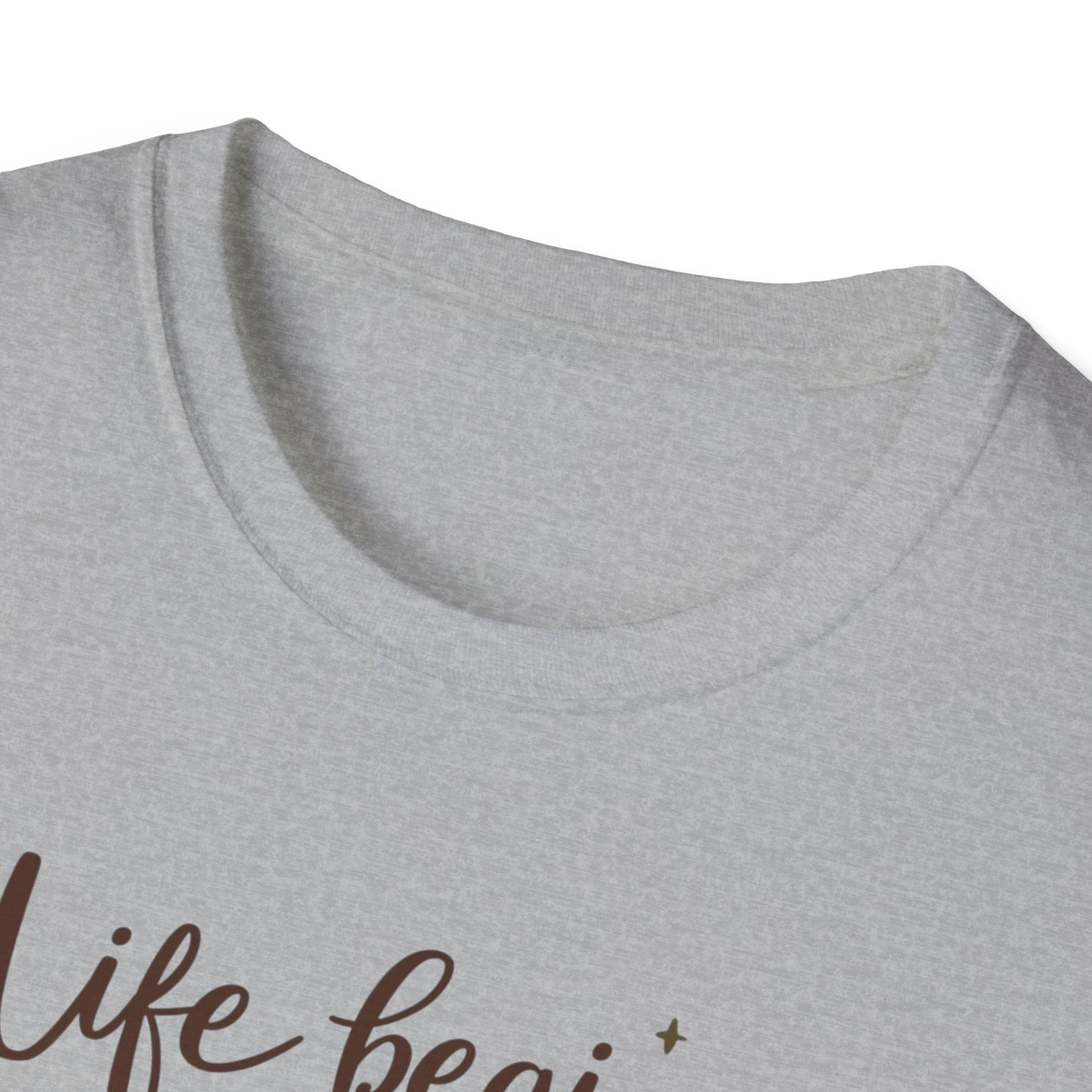 Life Begins At The End Of Your Comfort Zone T-Shirt | Gentle Motivational Quote