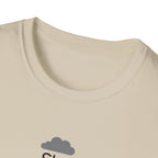 Sky Above Earth Below Peace Within T-Shirt | Minimal Nature Quote