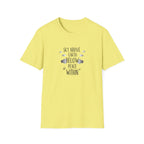 Sky Above Earth Below Peace Within T-Shirt | Boho