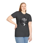 Mountain Landscape T-Shirt | Forest River Night Scene