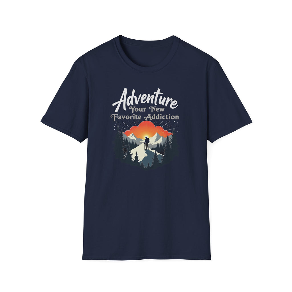 Sunset Hiker Landscape T-Shirt | Your New Favorite Addiction