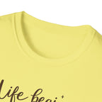 Life Begins At The End Of Your Comfort Zone T-Shirt | Gentle Motivational Quote