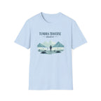 Tundra Traverse Wanderer T-Shirt | Mountain Hiker Graphic Tee
