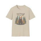 Find Yourself in the Wild | Grizzly Bear Adventure T-Shirt