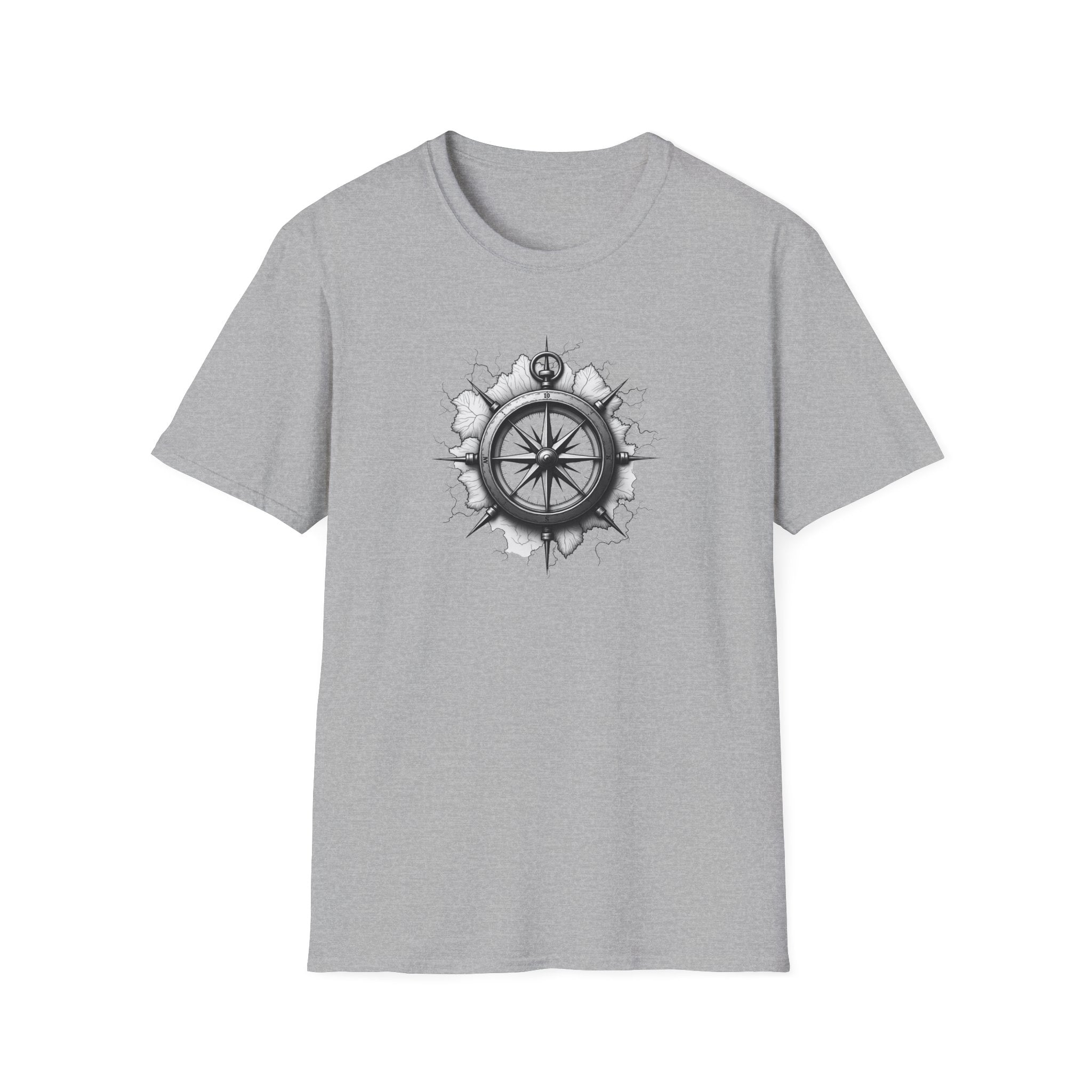 Map Compass Navigation Tee | Navigation Design