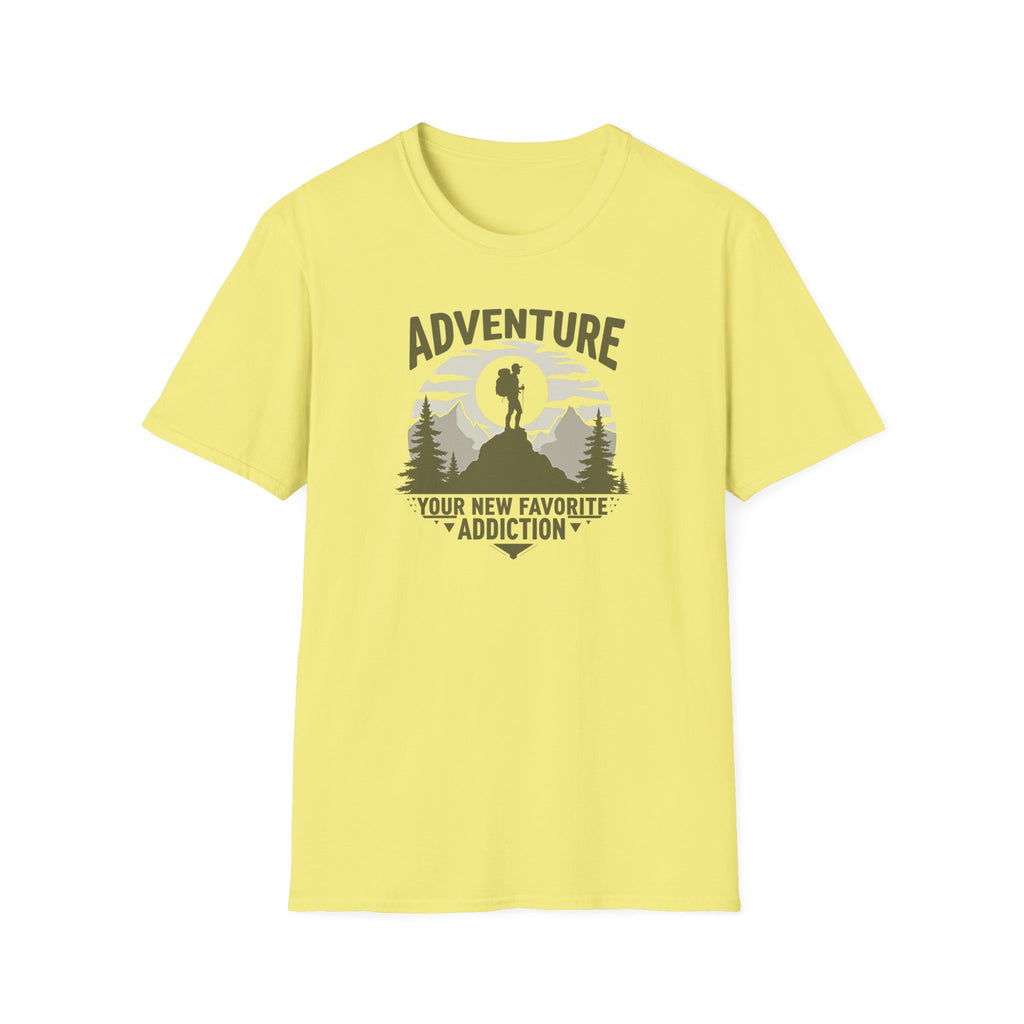 Adventure Hiker Graphic T-Shirt | Mountain Hiking Outdoor Tee