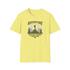 Adventure Hiker Graphic T-Shirt | Mountain Hiking Outdoor Tee