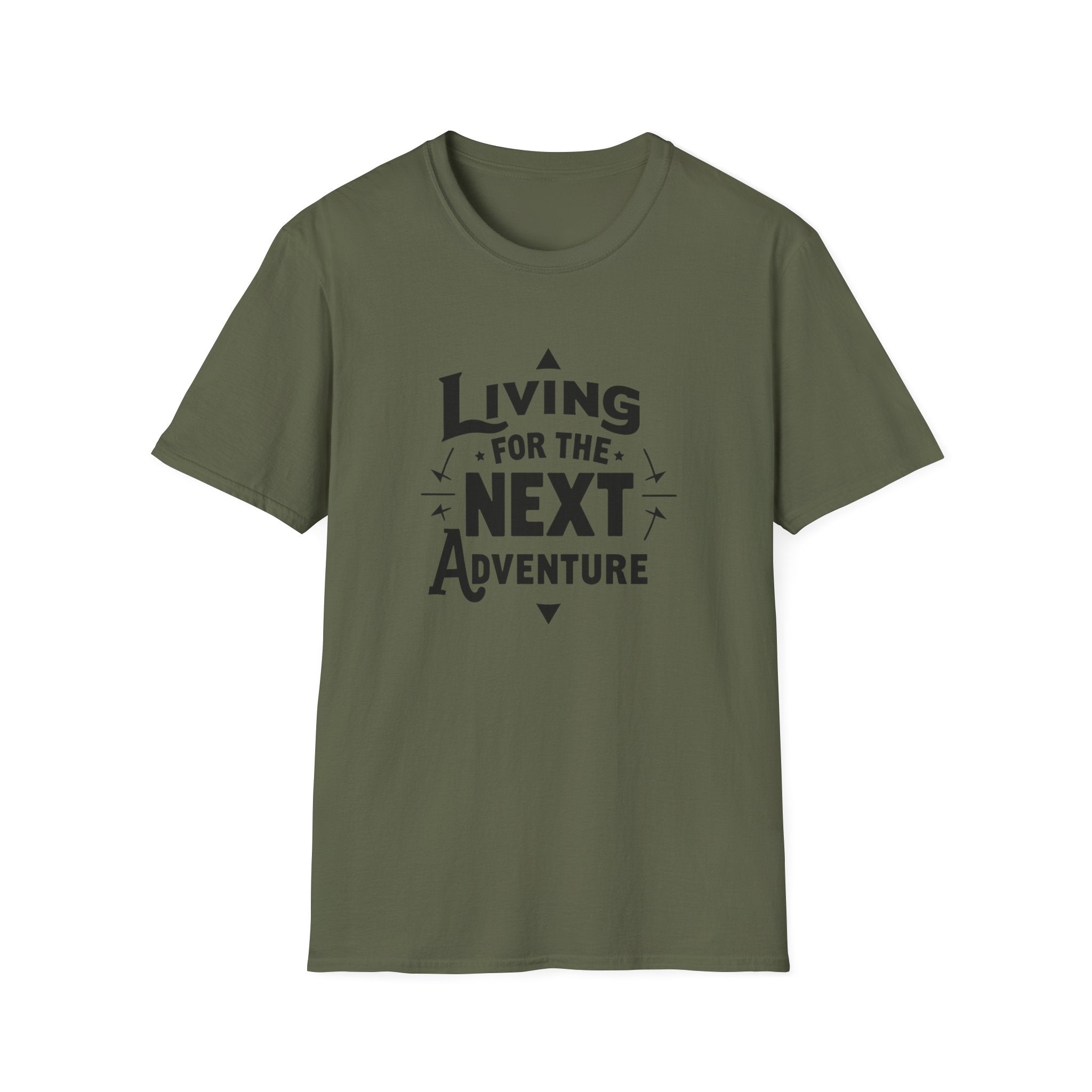 Living for the Next Adventure T-Shirt | Travel Quote Tee