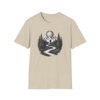 Mountain Path Forest Shirt Etched | Hiking Nature Graphic Tee