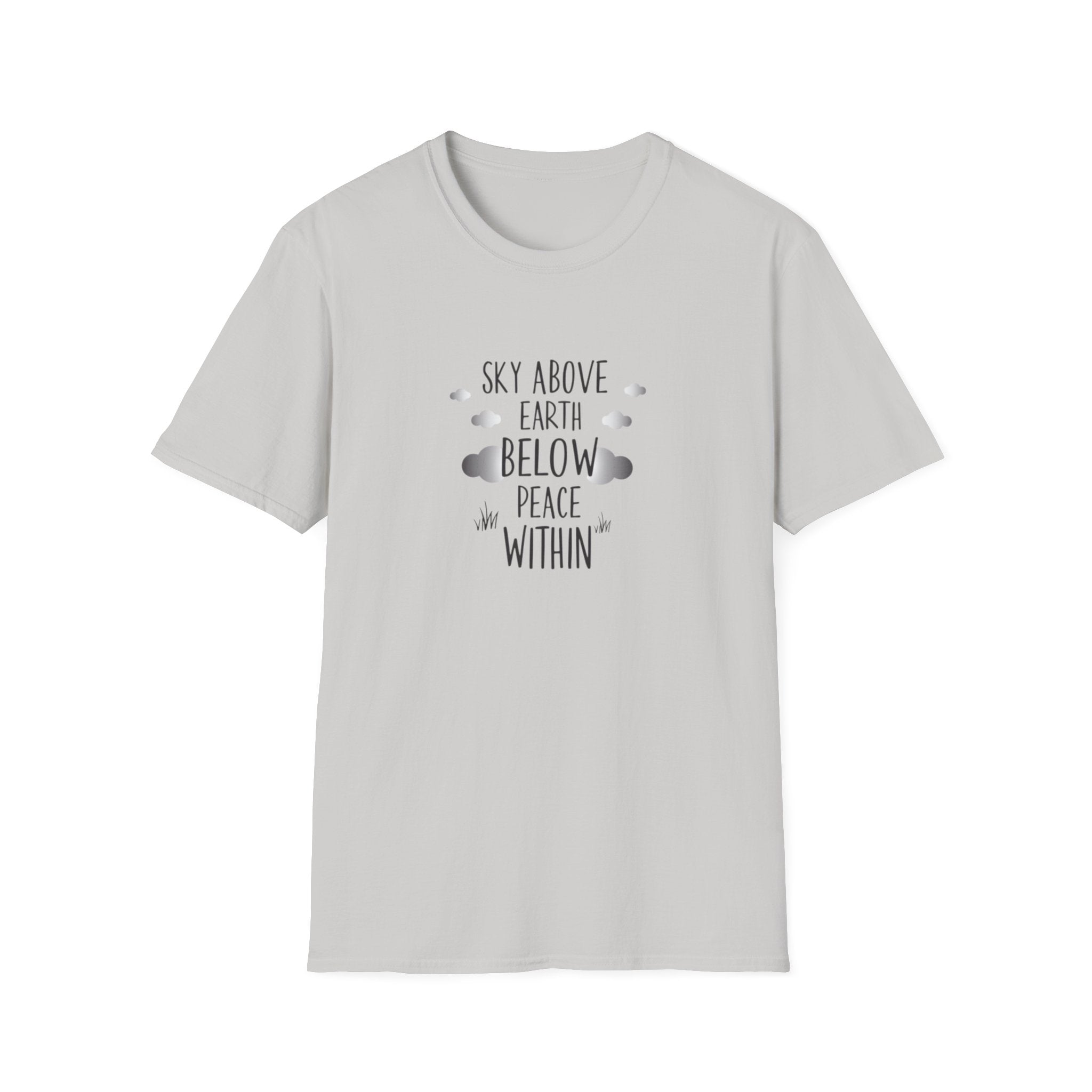 Sky Above Earth Below Peace Within T-Shirt | Boho