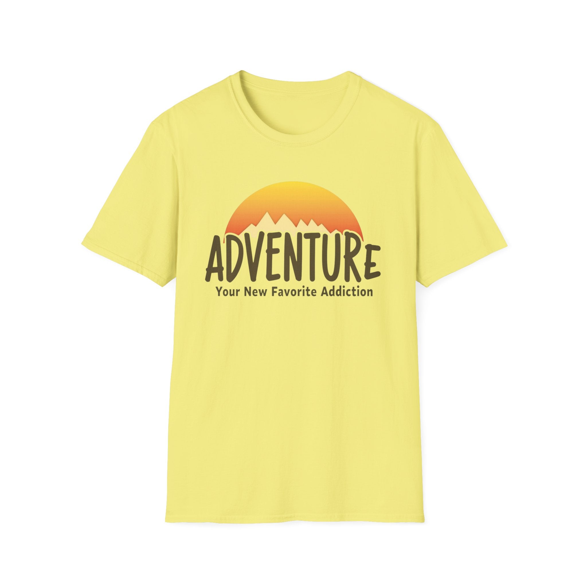 Adventure Mountain Sunset T-Shirt | Adventure Graphic Tee