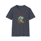 Find Yourself in the Wild | Deer and Fox Forest Adventure T-Shirt