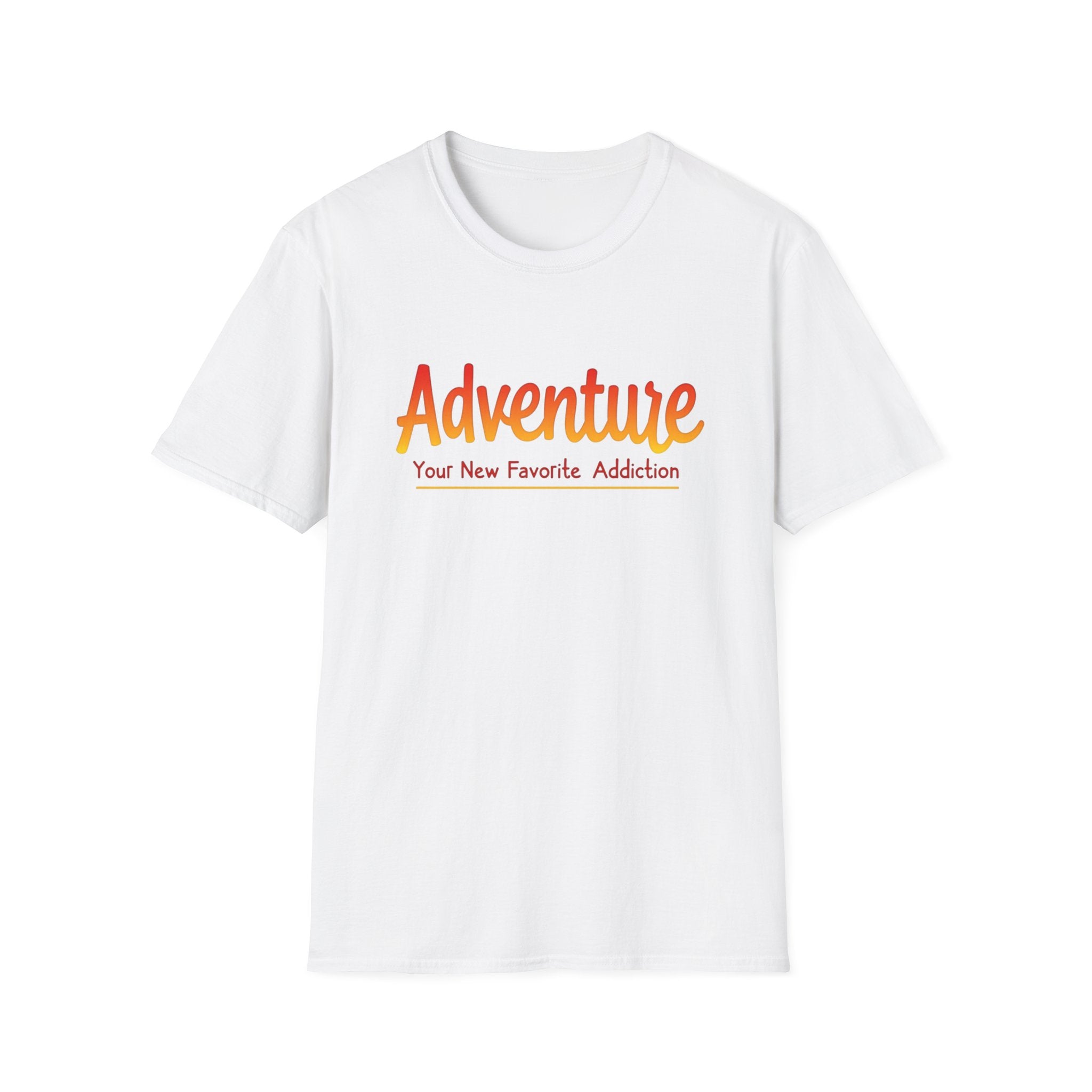 Adventure Your New Favorite Addiction T-Shirt | Retro Script Tee