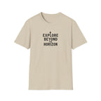 Explore Beyond the Horizon T-Shirt | Adventure Typography Tee