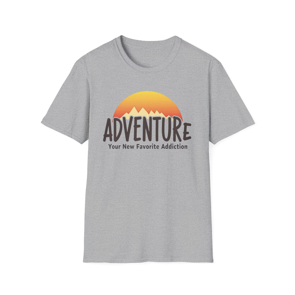 Adventure Mountain Sunset T-Shirt | Adventure Graphic Tee