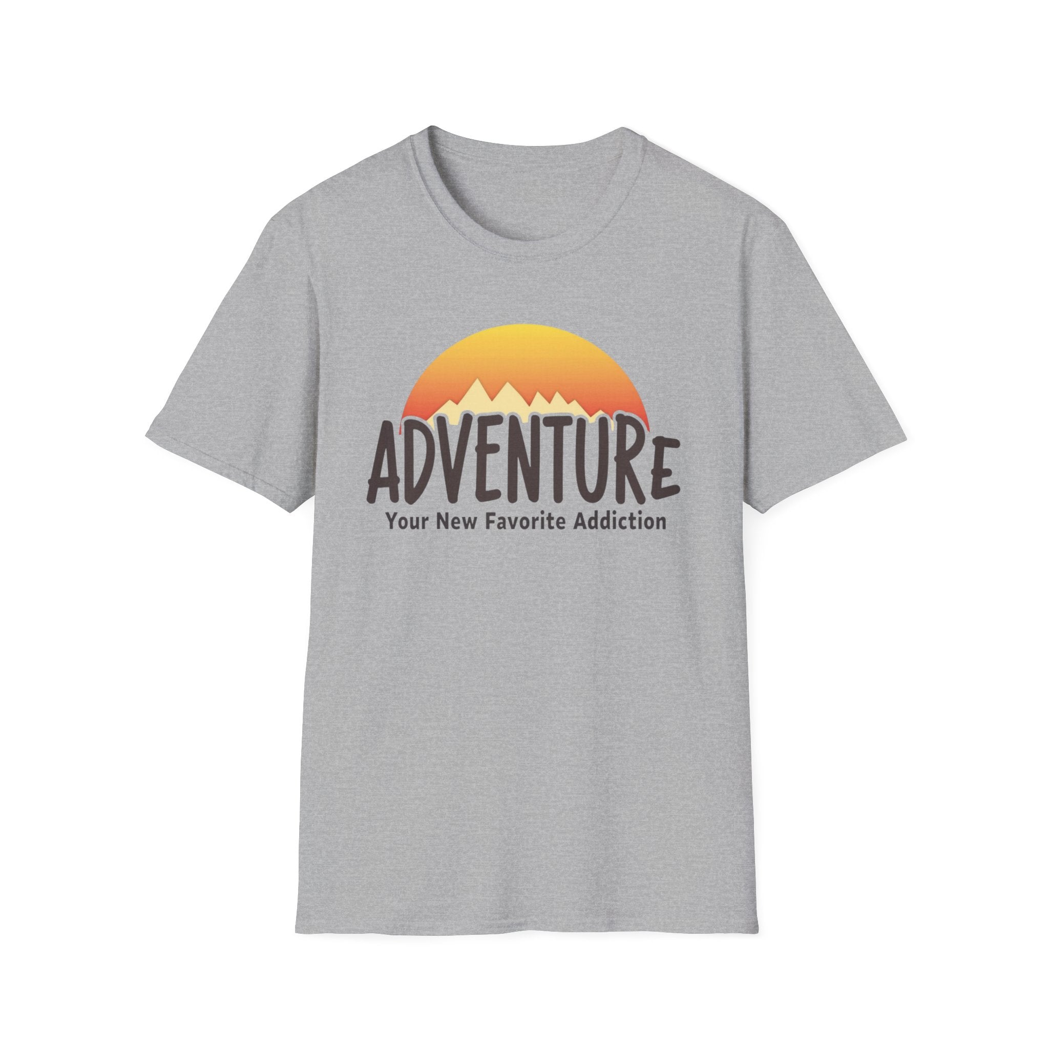 Adventure Mountain Sunset T-Shirt | Adventure Graphic Tee