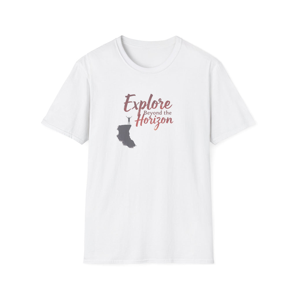 Explore Beyond the Horizon T-Shirt | Adventure Silhouette