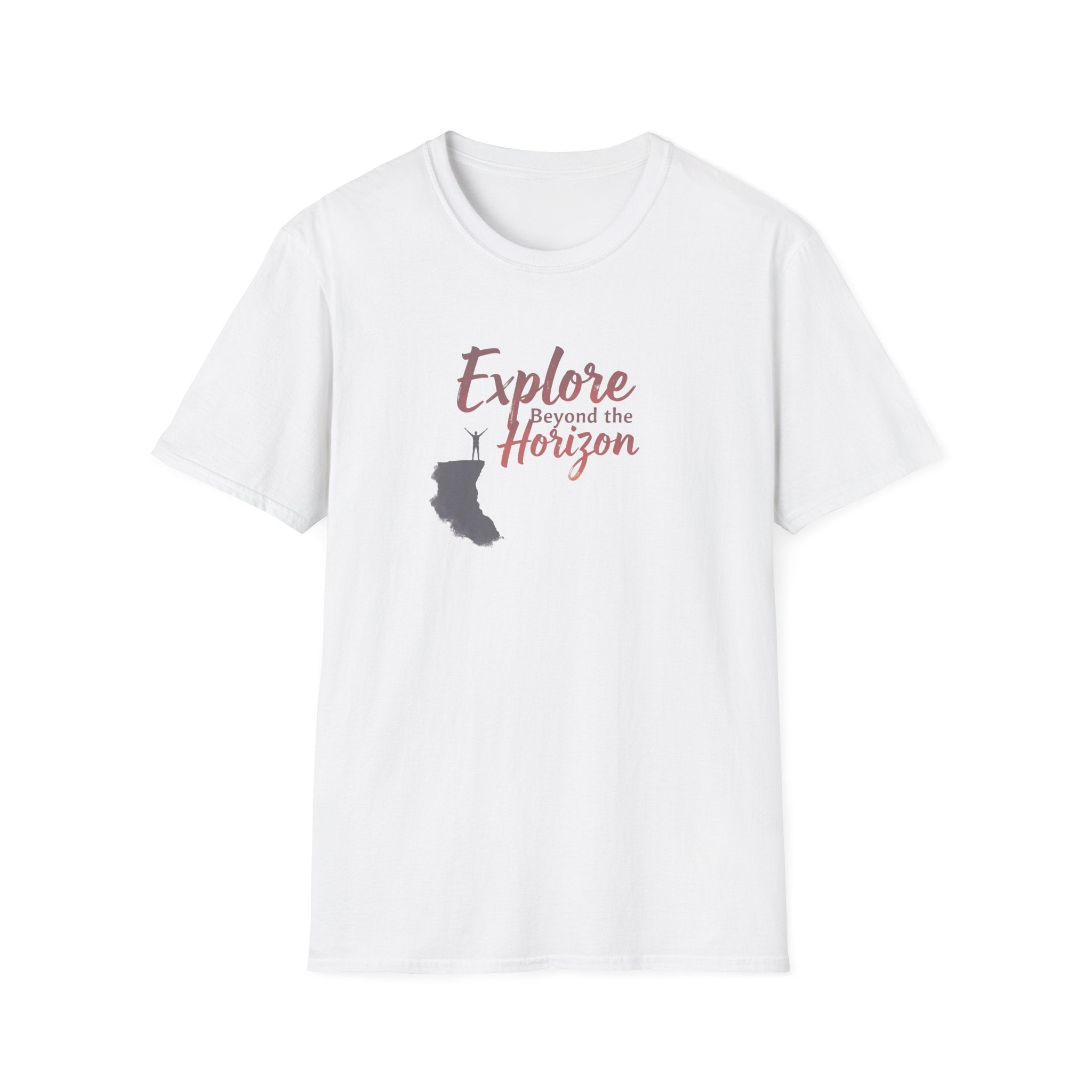 Explore Beyond the Horizon T-Shirt | Adventure Silhouette