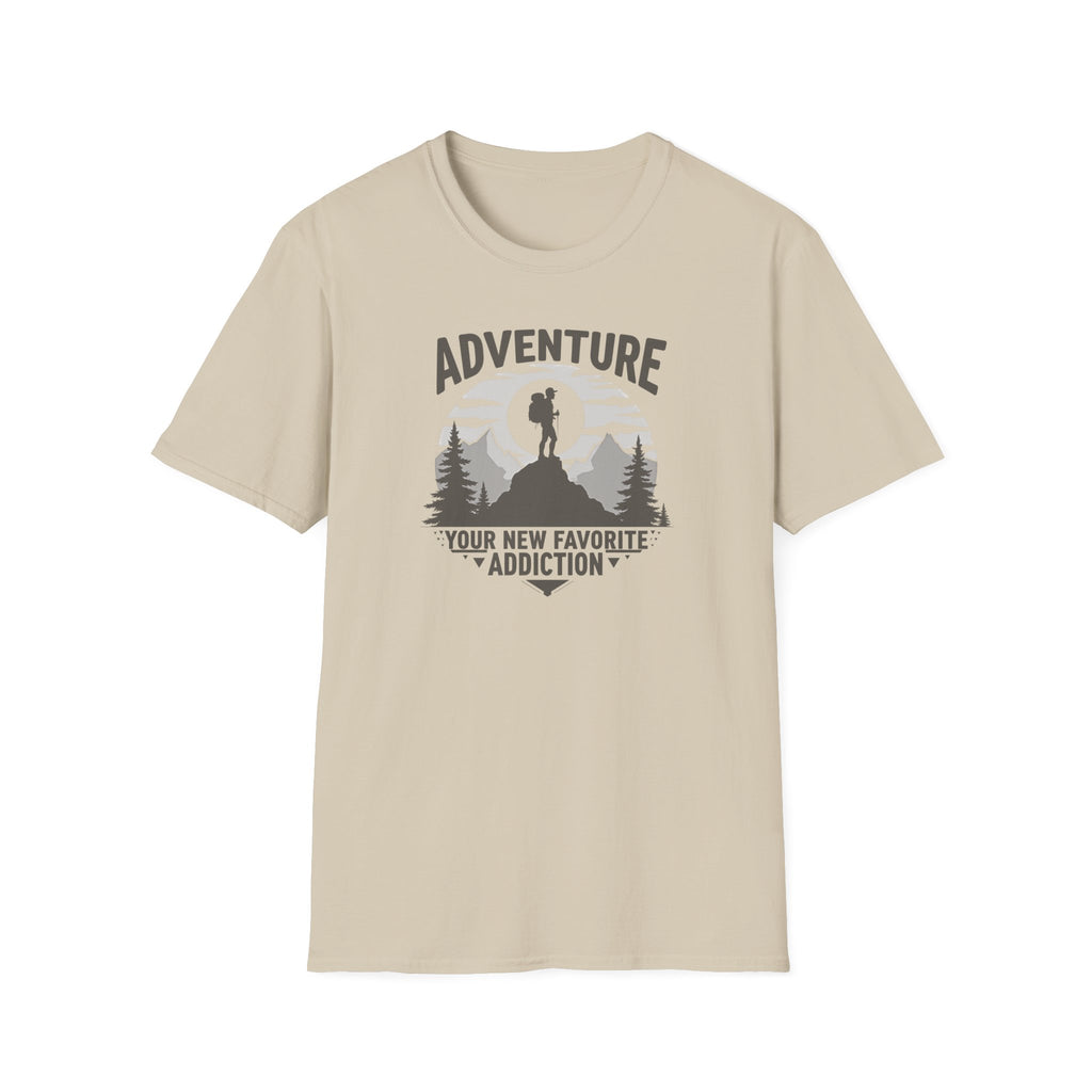Adventure Hiker Graphic T-Shirt | Mountain Hiking Outdoor Tee