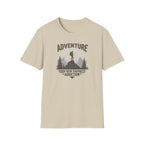 Adventure Hiker Graphic T-Shirt | Mountain Hiking Outdoor Tee