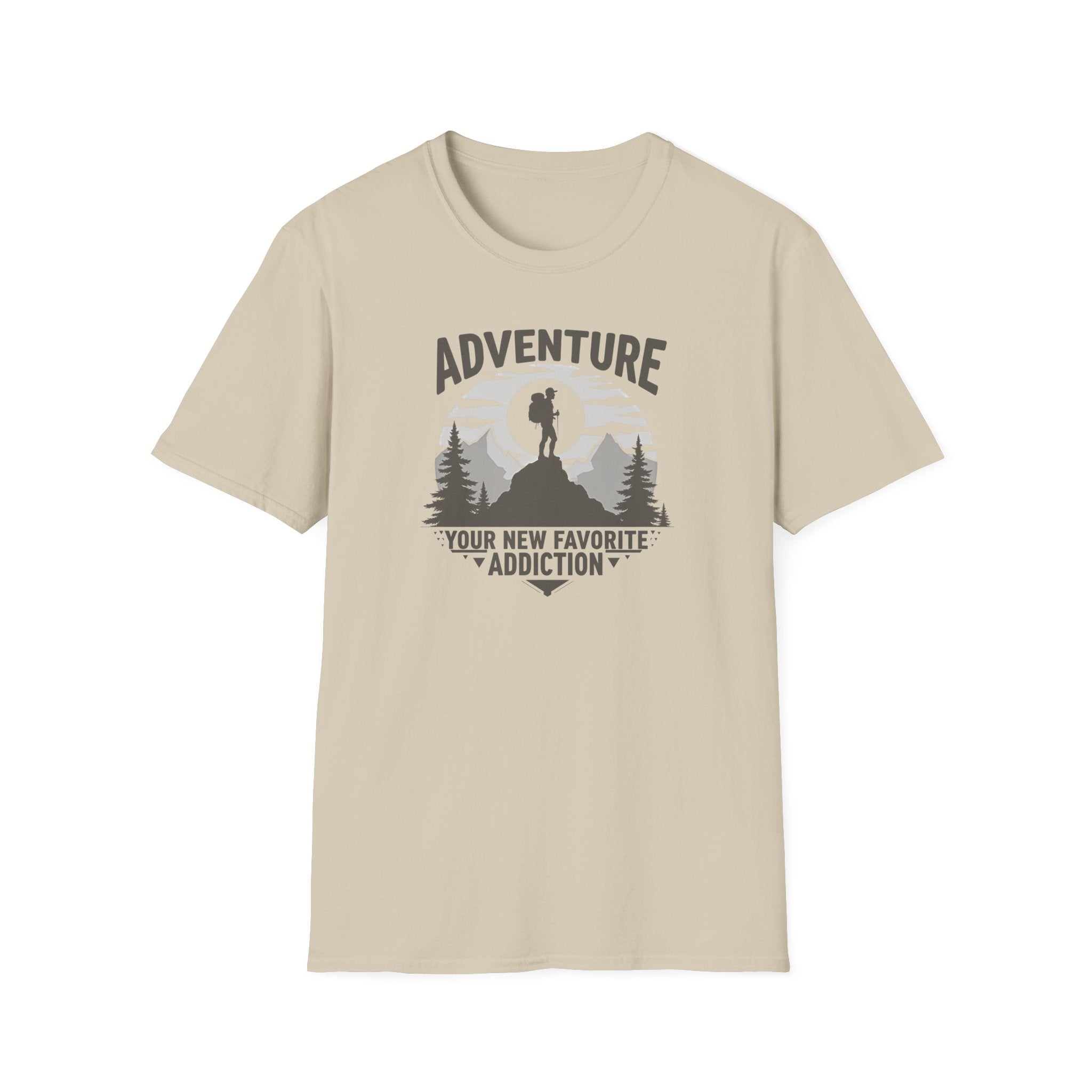 Adventure Hiker Graphic T-Shirt | Mountain Hiking Outdoor Tee