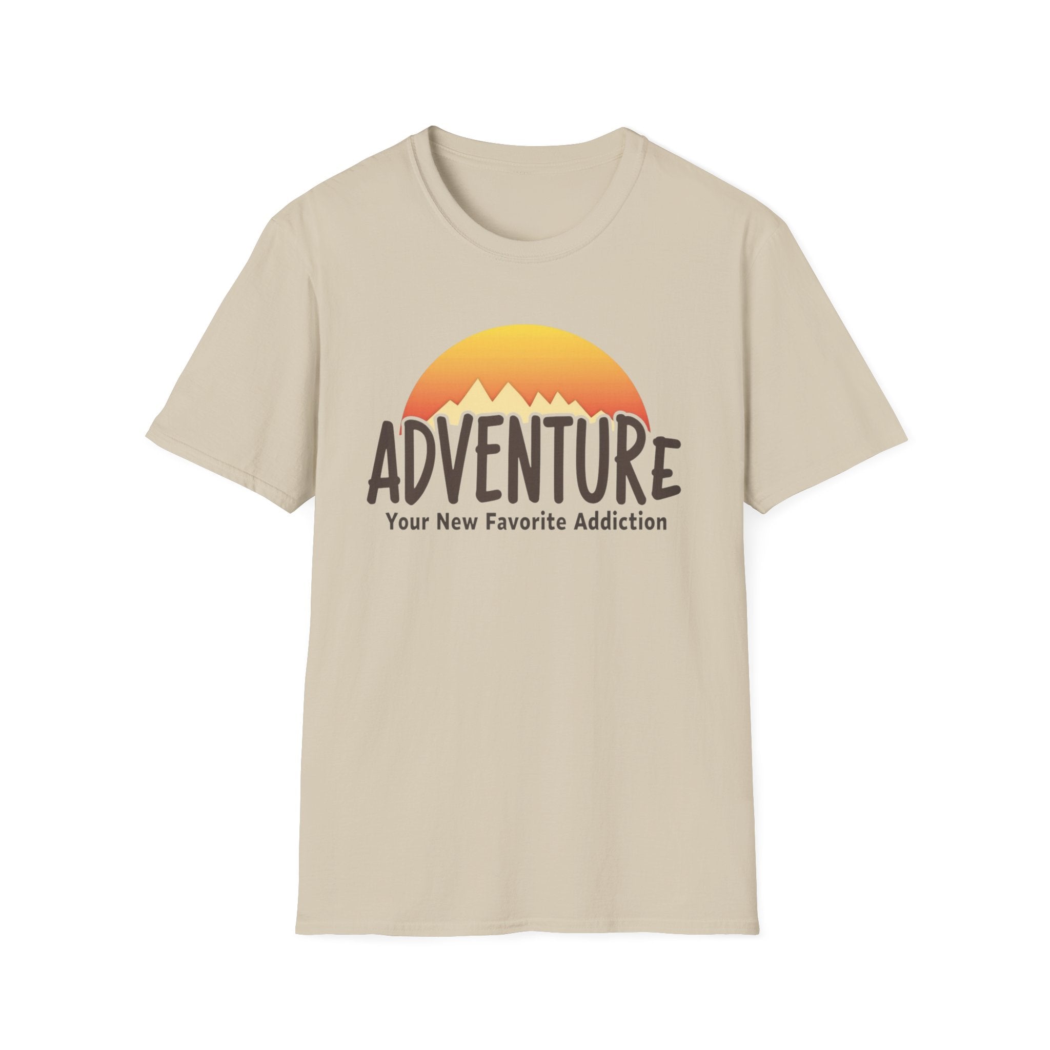 Adventure Mountain Sunset T-Shirt | Adventure Graphic Tee