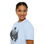 Mountain Landscape T-Shirt | Forest River Night Scene