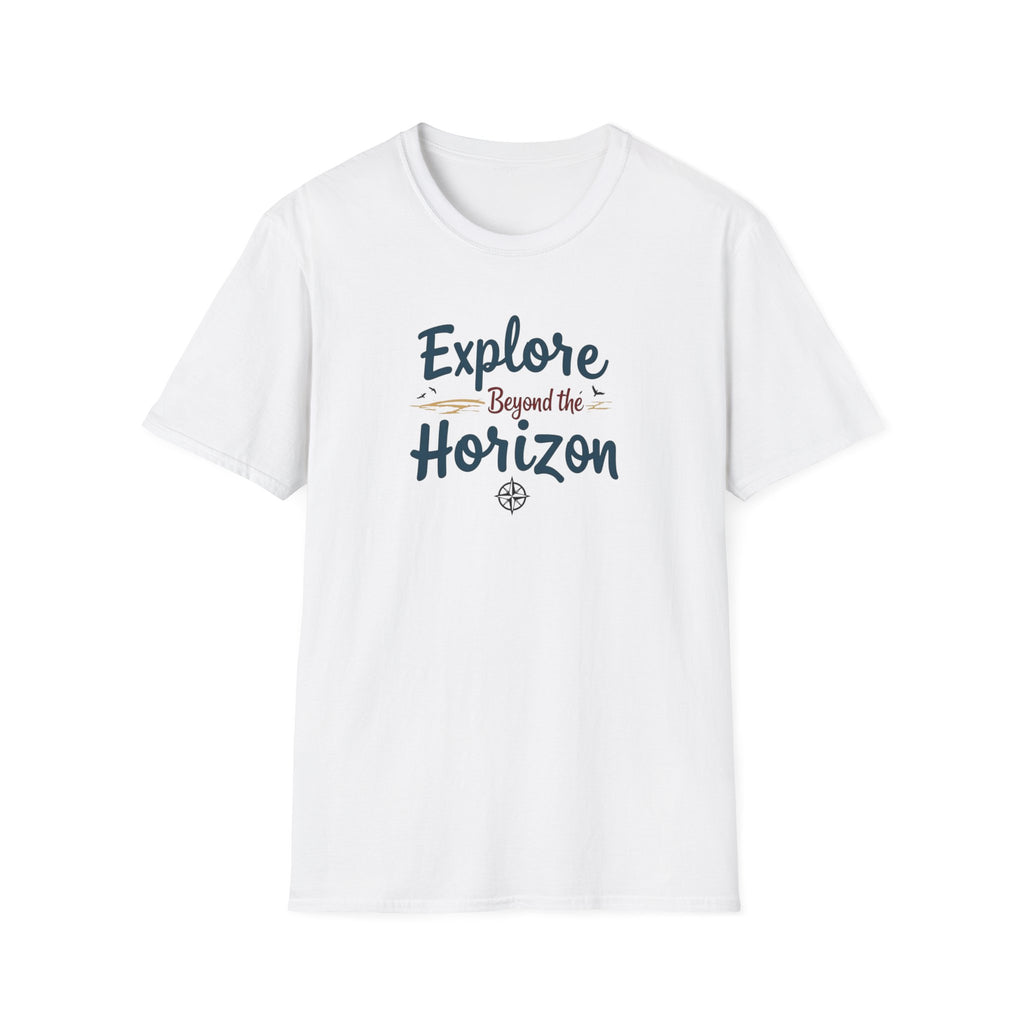 Explore Beyond the Horizon | Typography T-Shirt