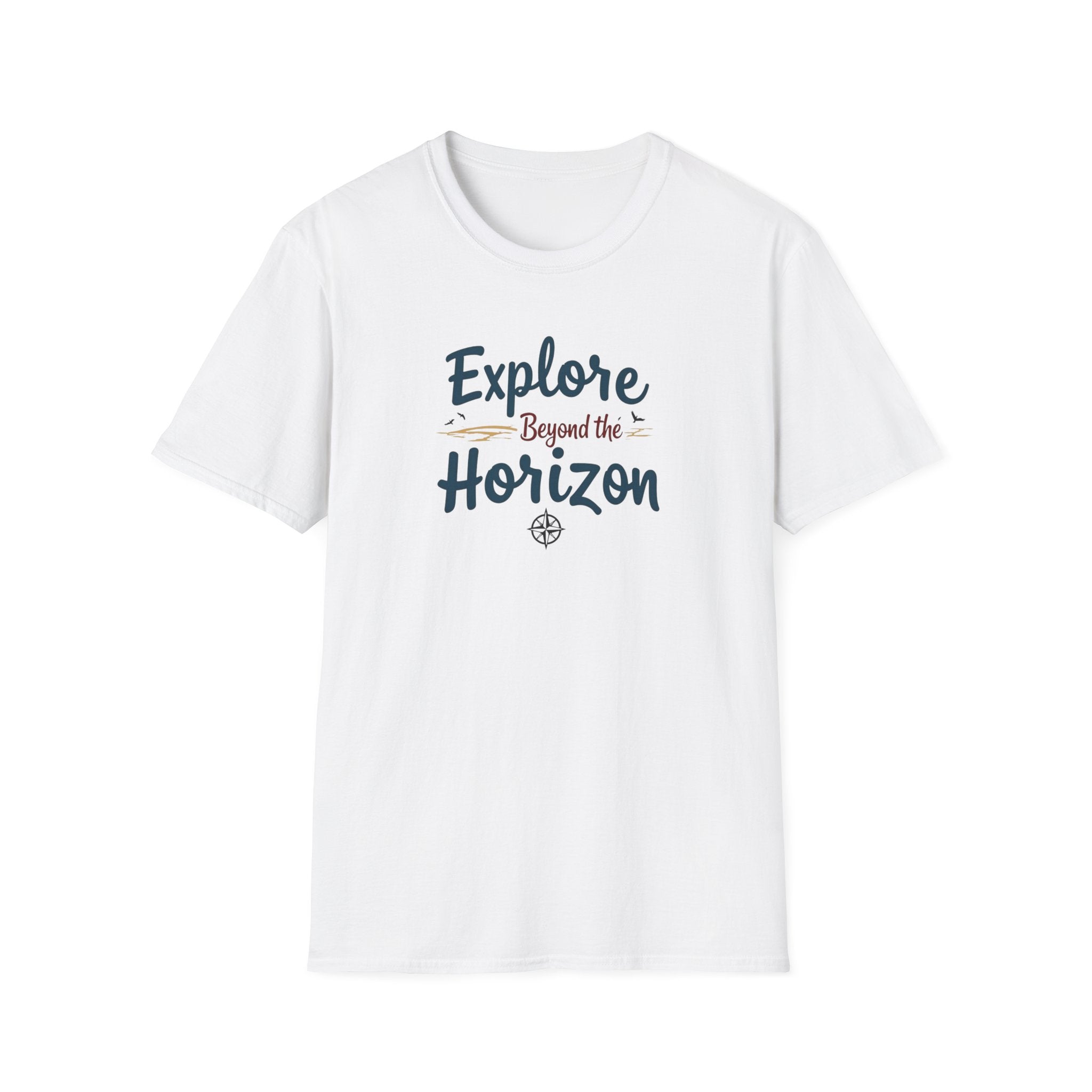 Explore Beyond the Horizon | Typography T-Shirt